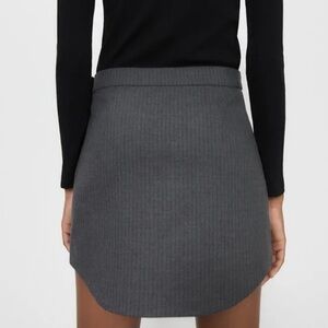 Zara Gray Mini Skirt